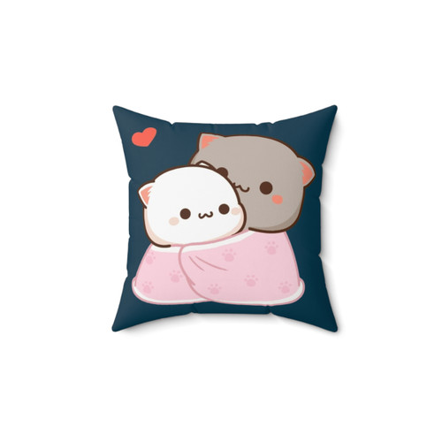 Mochi Peach Cat Pillow - Cute Kawaii Plush