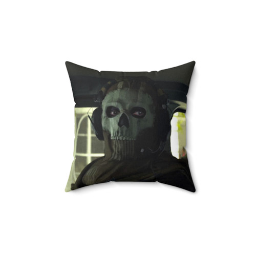 High quality COD MW2 ghost meme pillow