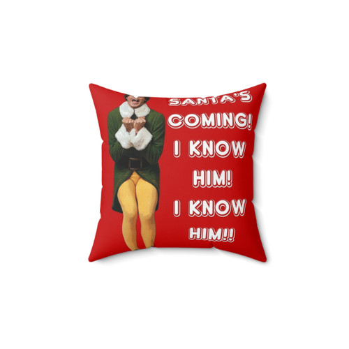 Buddy the Elf Christmas Pillow - Elf Movie Decor