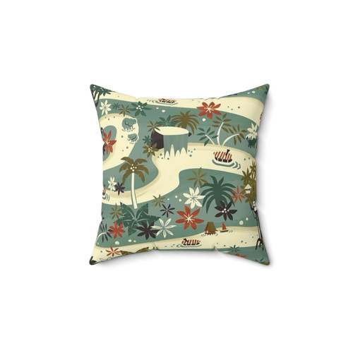 Disney Jungle Cruise Graphic Pattern Pillow