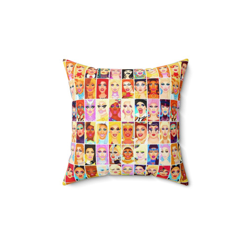 Drag Queen Royalty Throw Pillow