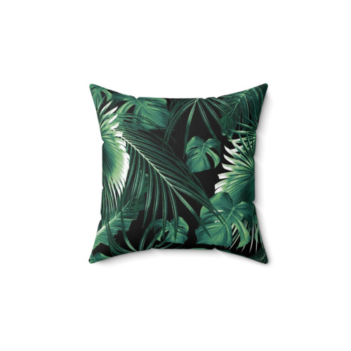 Tropical Leaves Decorative Pillow
