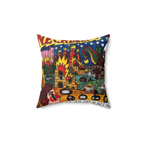 Life's Not Out To Get You Pillow - Neck Deep Band Merch