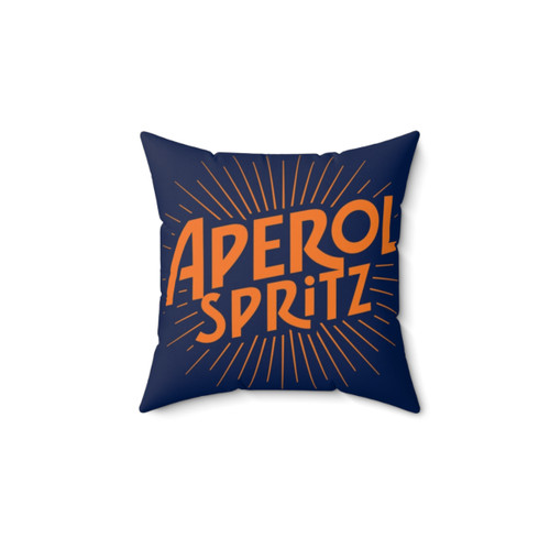 Aperol Spritz Cocktail Pillow