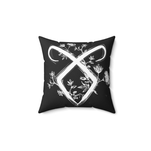 Angelic Rune Pillow - Shadowhunter Decor