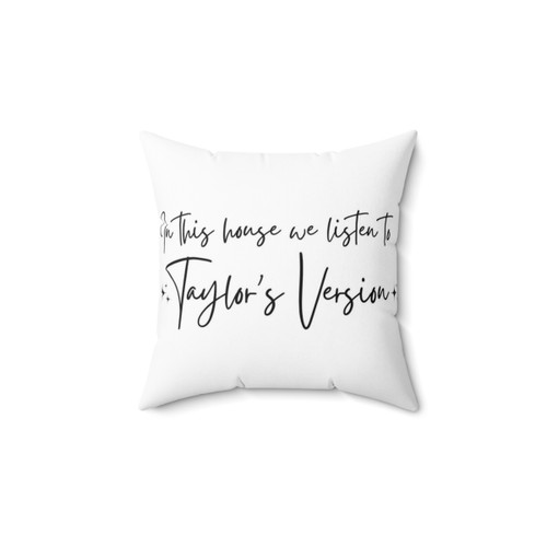 Taylor Swift Lyrics Pillow for Midnights Album