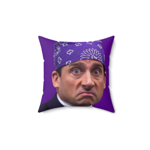 Prison Mike Pillow - Funny The Office Inspired Bedding
