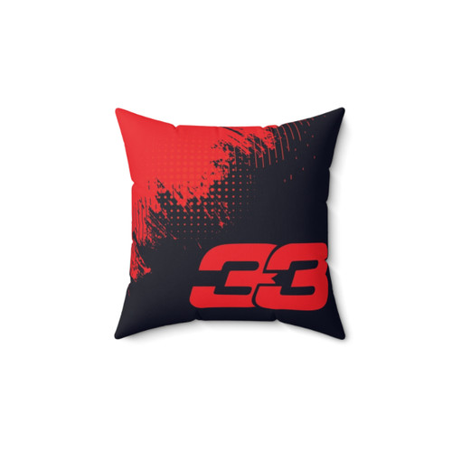 F1 Max Verstappen 33 Racing Pillow