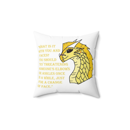 Qibli Quote Decorative Pillow - Inspired by the Wings of Fire Series