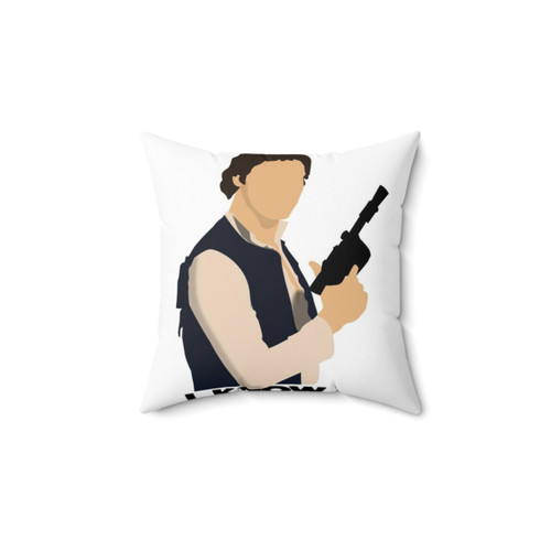 Star Wars Smuggler's Love Pillow with Han Solo and Princess Leia