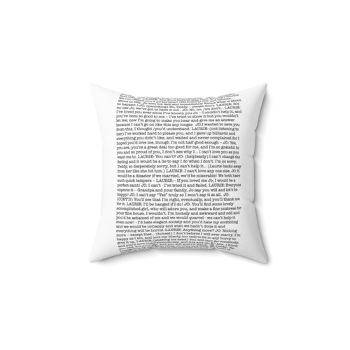 Little Women Memorabilia Pillow featuring a scene from the movie