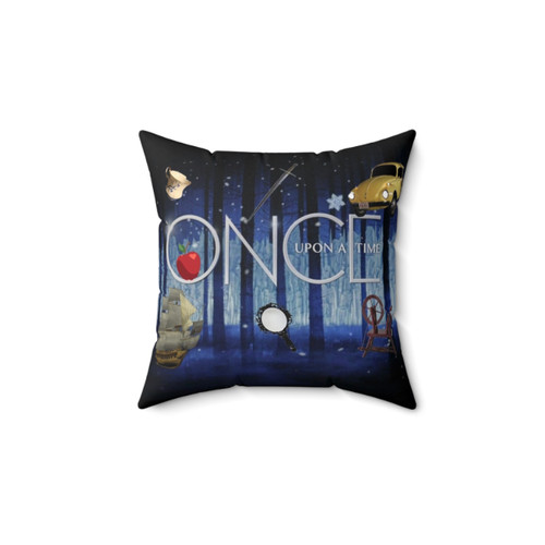 Once Upon a Time Fairy Tale Themed Pillow