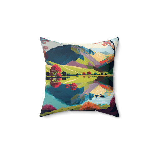 The Lake District Landscape Pillow