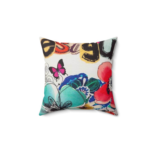 Desigual Custom Superhero Pillow
