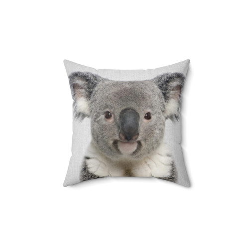 Colorful Koala Bear Pillow - Cute Wildlife Decor
