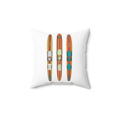 Classic Vintage Water Ski Pillow