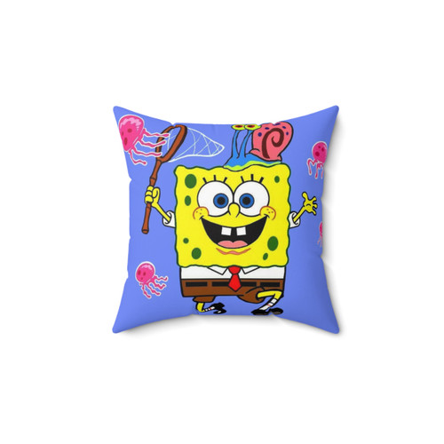 SpongeBob SquarePants Cartoon-Themed Pillow