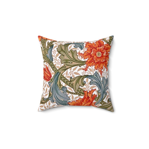 William Morris Floral Accent Pillow