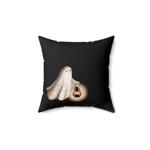 Twilight Walk Pillow - Haunting Decor for Cozy Nights