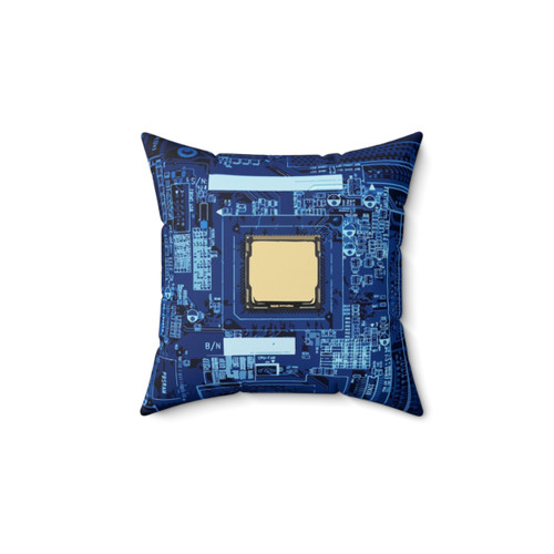 Motherboard CPU Pillow - Soft Computer Processor Cushion