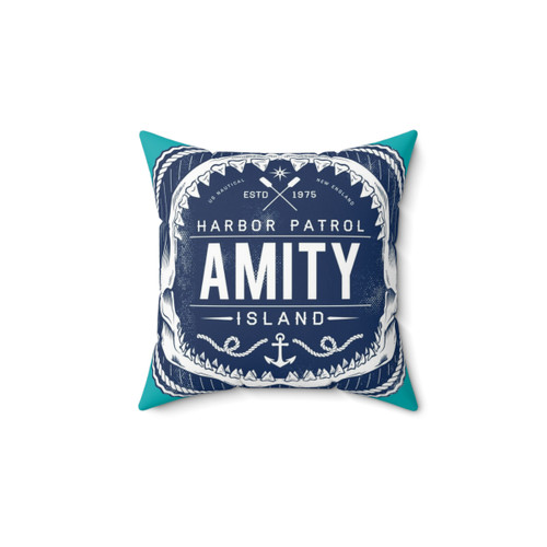 Amity Island Harbor Patrol Shark Pillow