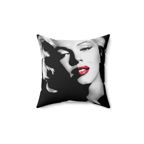 Marilyn Monroe Pillow with Vibrant Pop Art Design