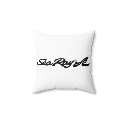 SeaRay Boats Logo Pillow - Boating Decor