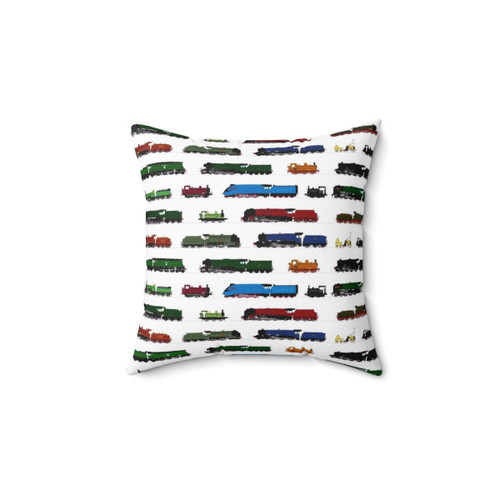 Iconic British Steam Trains Pillow