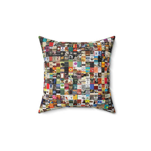 Classic Books Pillow for Book Lovers