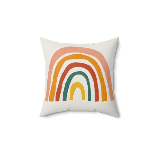 Mid-Century Modern Kids Wall Art Pillow