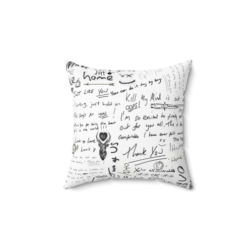 Louis Tomlinson Autograph Pillow