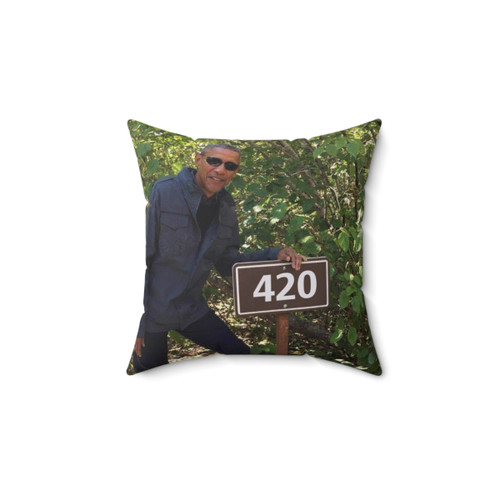 Obeezy 420 Pillow - Comfortable and Hilarious Obama-Themed Bedding