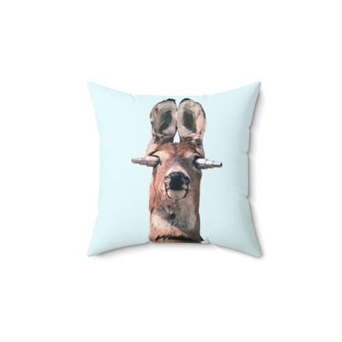 Bronco Themed Decorative Pillow