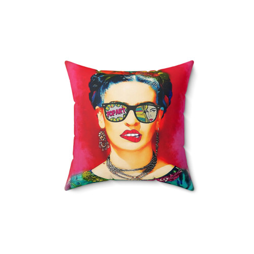 Frida Kahlo Inspired Decorative Pillow