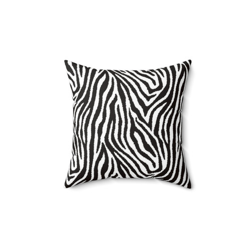 Zebra Pattern Decorative Pillow