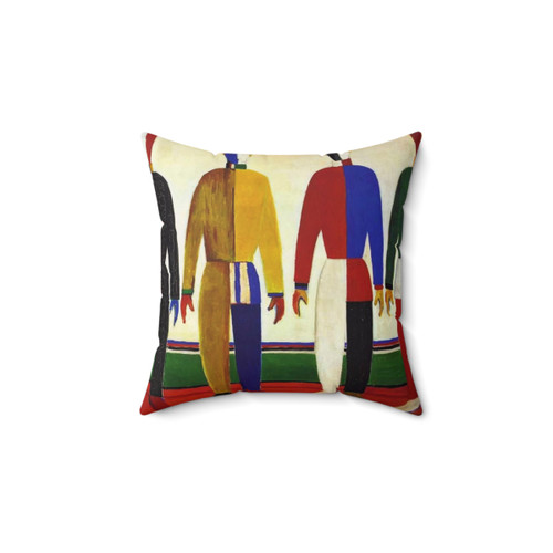 Suprematist Abstract Art Pillow by Kazimir Malevich