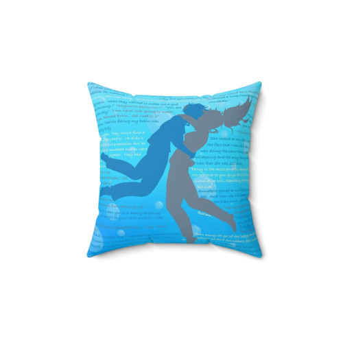 Percabeth Quotes Pillow - Greek Mythology Decor
