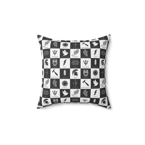 Greek Gods Mythology Themed Decorative Pillow