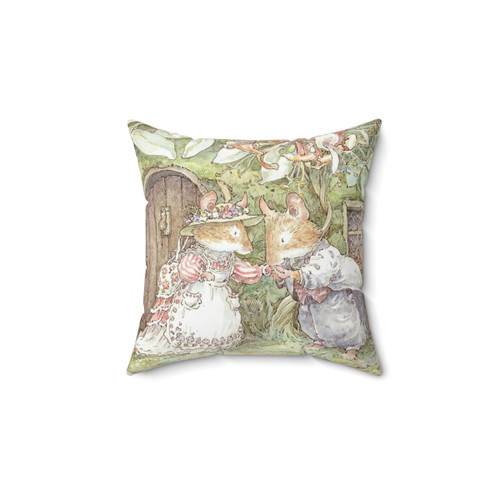 Brambly Hedge Countryside Wedding Pillow