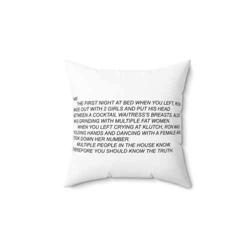 The Note Jersey Shore Decorative Pillow