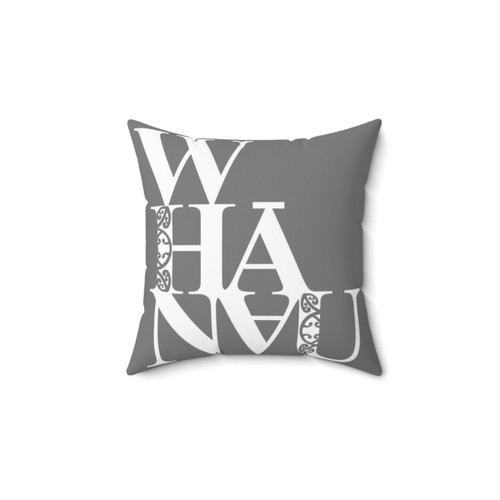 Whanau (Family) Pillow - Soft and Comfortable Maori-Inspired Design