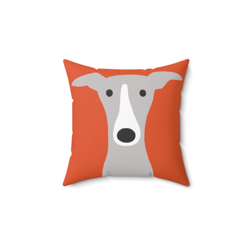 Greyhound and Italian Greyhound Themed Decorative Dog Pillow