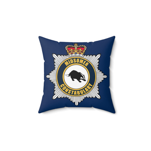 Midsomer Constabulary Themed Throw Pillow