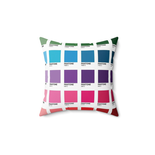 Pantone Color Shades Decorative Throw Pillow