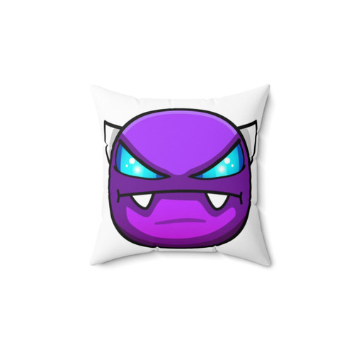 Geometry Dash Easy Demon Pillow