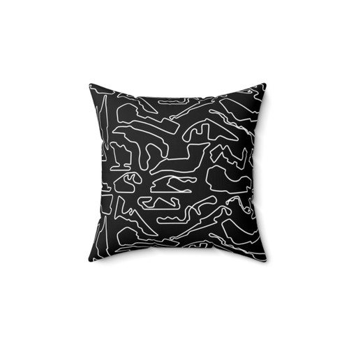 F1 2023/2024 Tracks Pillow - Formula 1 Motorsports Decor
