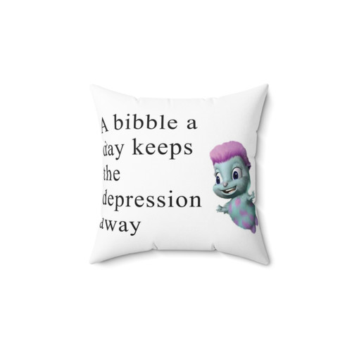 Bibble Meme Decorative Pillow - Funny Barbie Themed Home Decor
