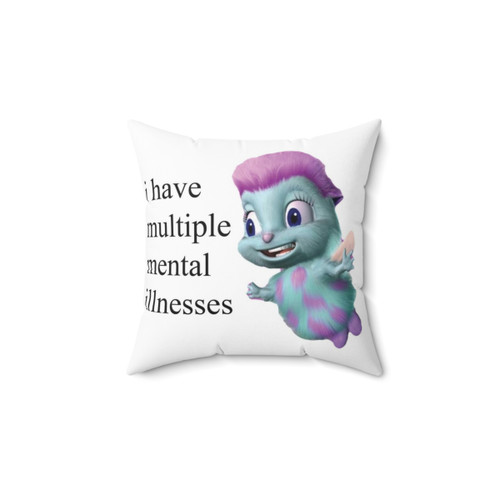 Bibble Mental Illness Awareness Pillow