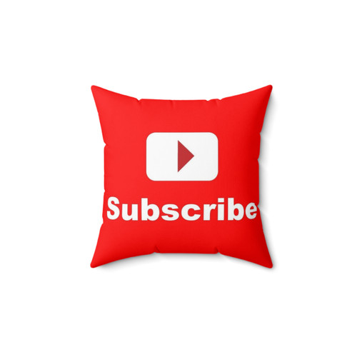 YouTube Channel Subscribe Pillow