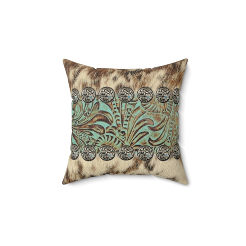 Rustic Western Country Cowboy Pillow